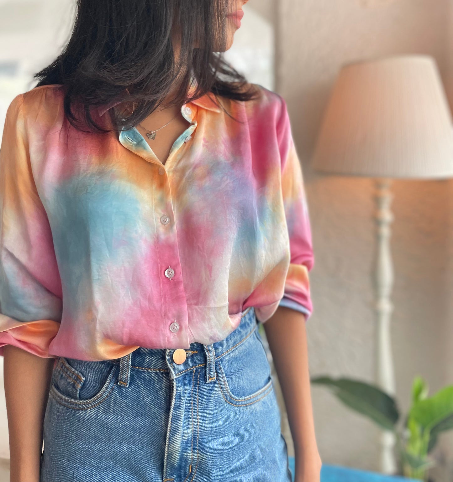 Chic Satin Shirt