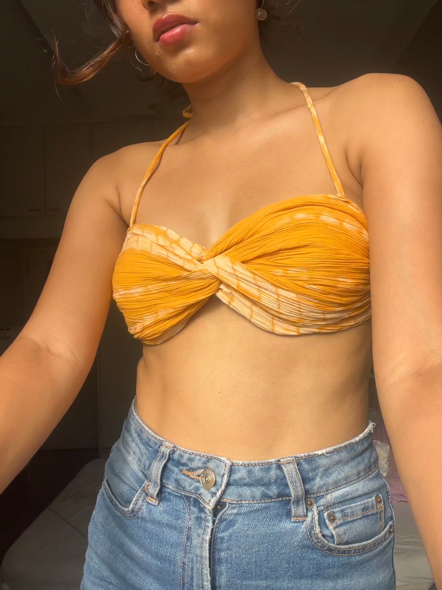 Marigold Bralette & Pant Combo