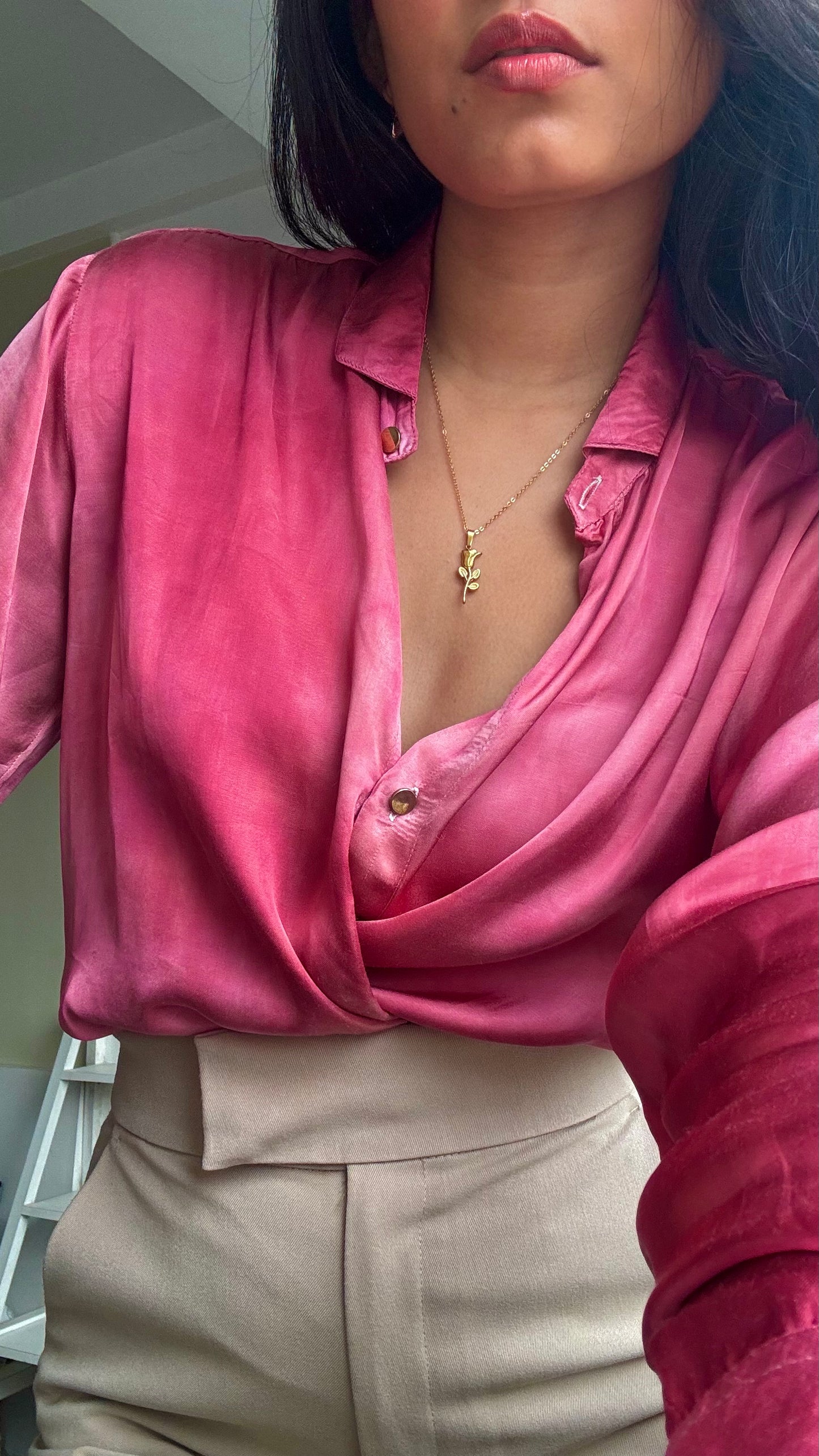 Lana Satin Shirt