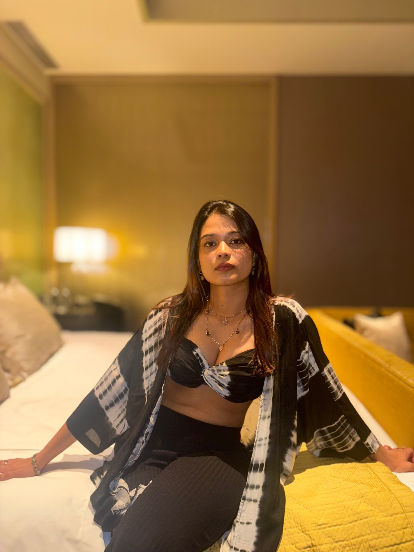 Midnight Shrug and Bralette Combo