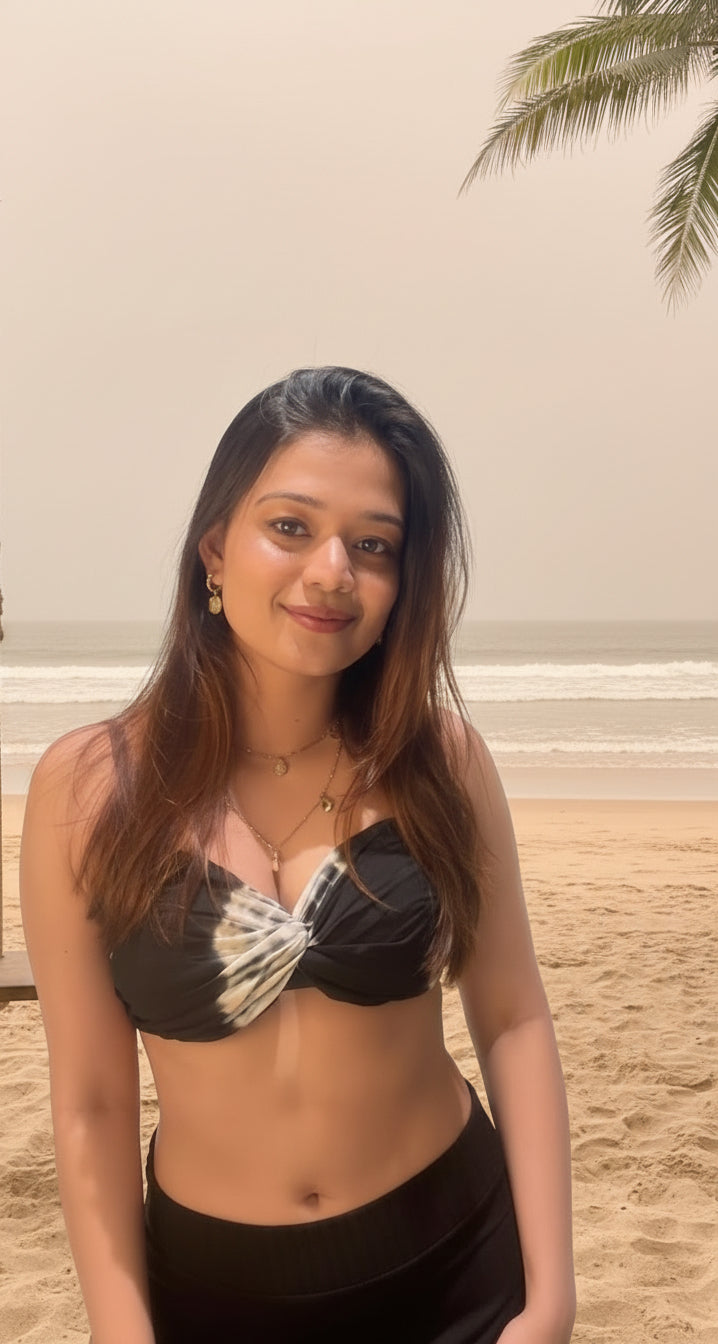 Midnight Shrug and Bralette Combo