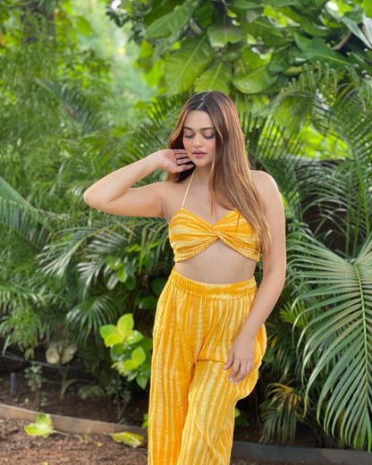 Marigold Bralette & Pant Combo