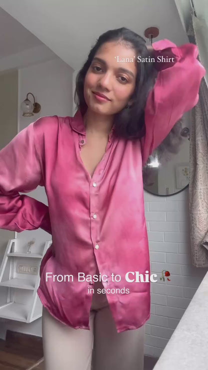 Lana Satin Shirt